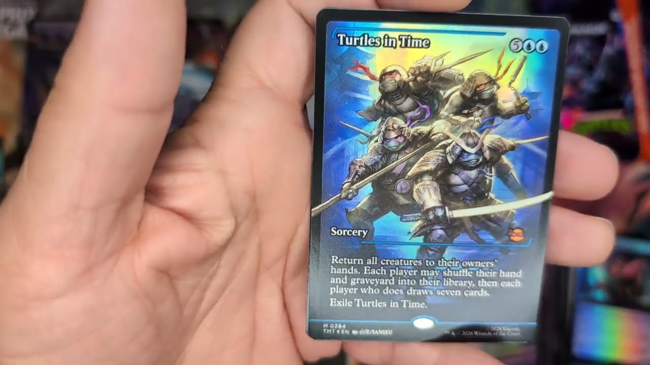 MTG - TMNT - NPFPFLP - Collector Box Uncracked 