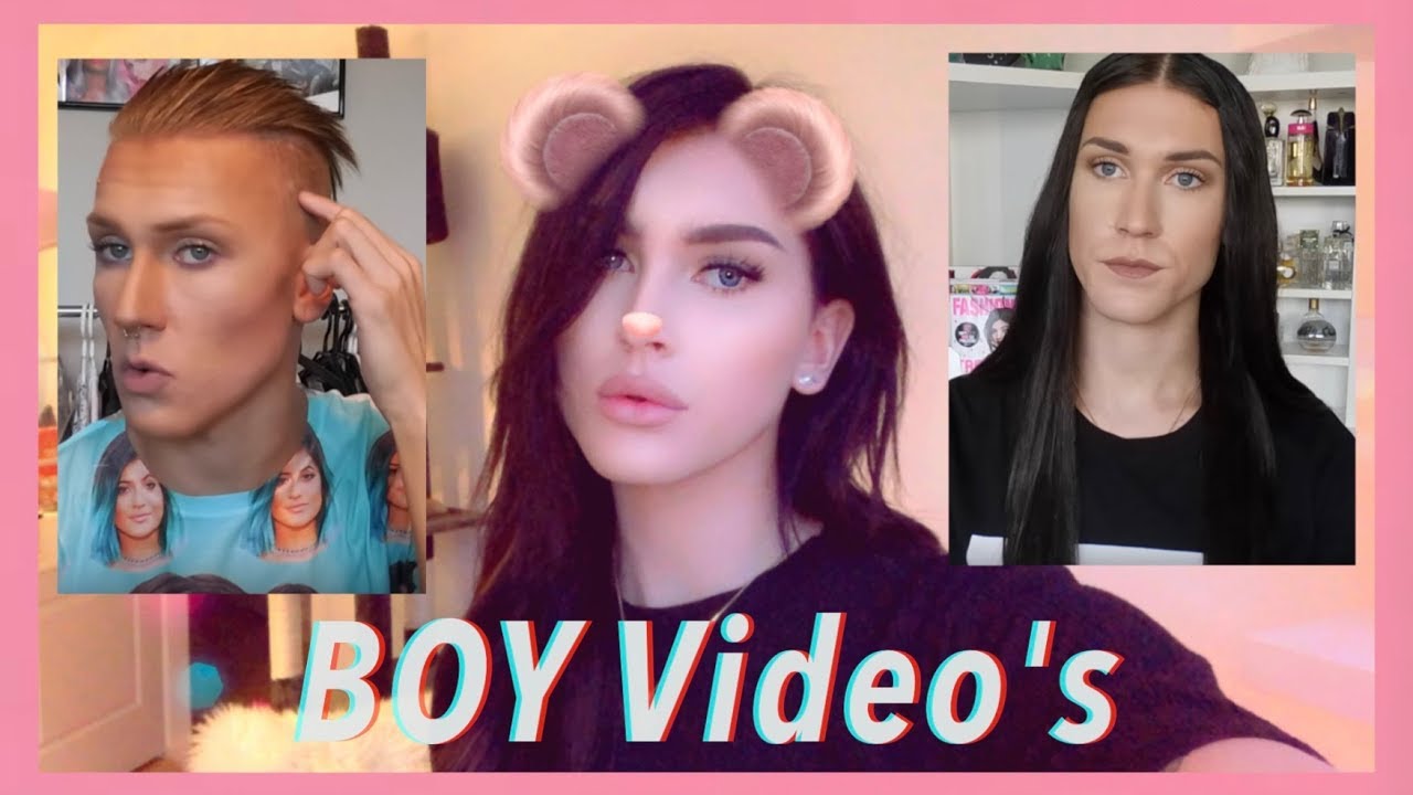 Reacting To My BOY Video's... | JessieMaya