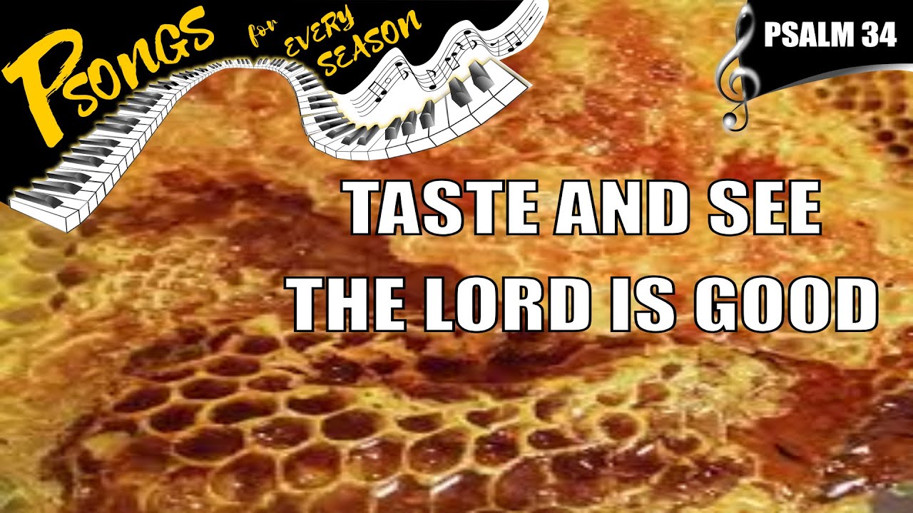 Taste & See the Lord is Good - We'll experience full abundance of His goodness if we seek Him fully.