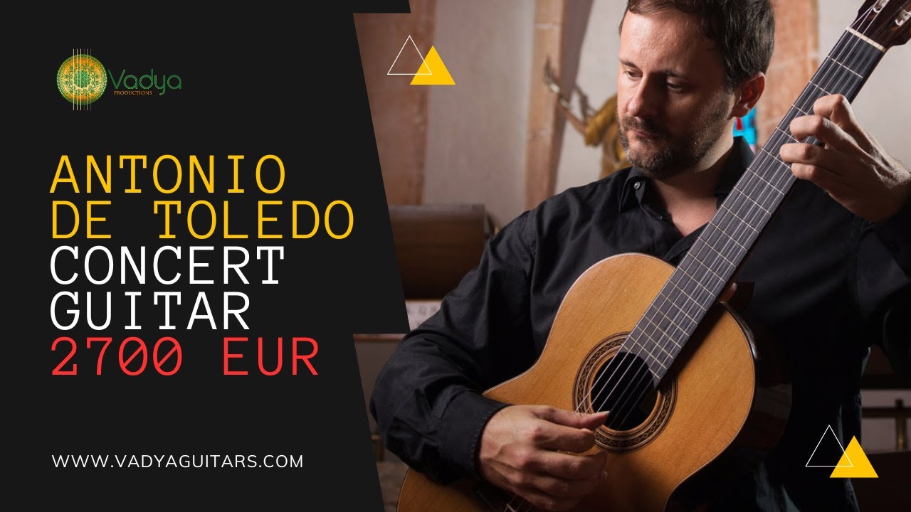 Antonio de Toledo Nomex – A Concert Guitar with a Big Voice!