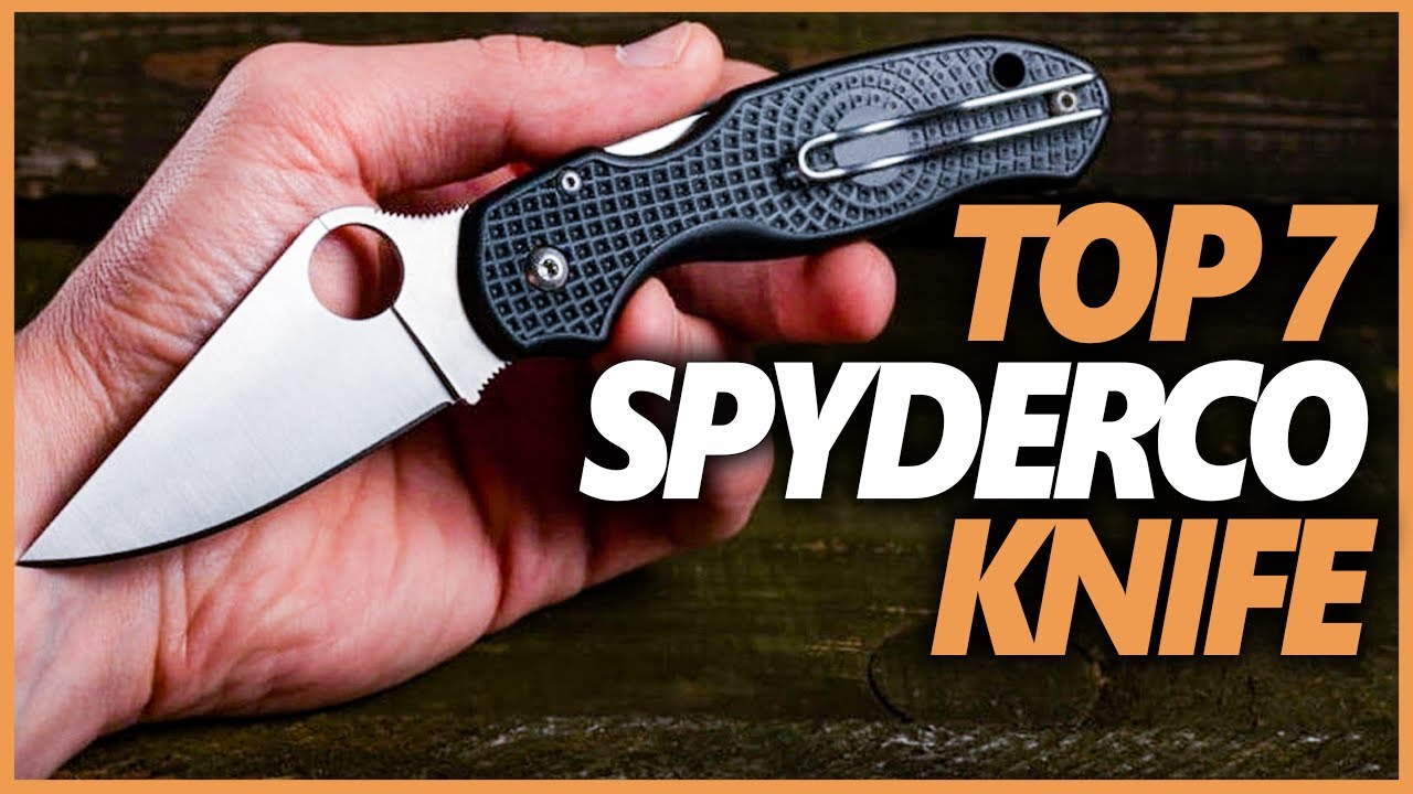 Топ-7 лучших ножей Spyderco 2025 года (складные ножи EDC)