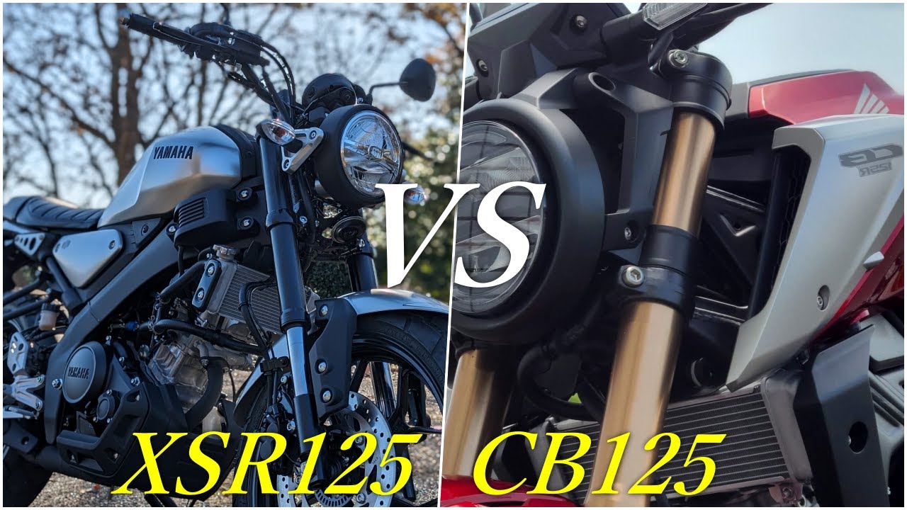 HONDA CB125r と YAMAHA XSR125の徹底比較！