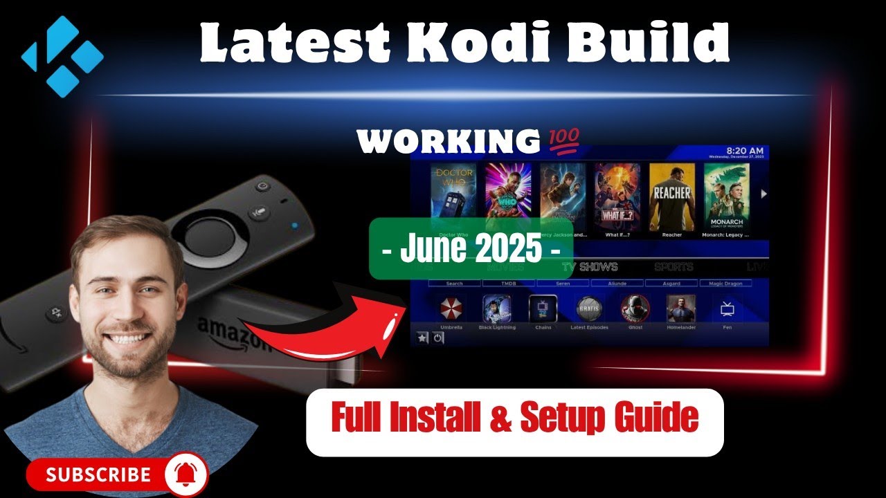 Best Kodi Build 2025 | New, Fully Loaded & Super Fast for All Devices