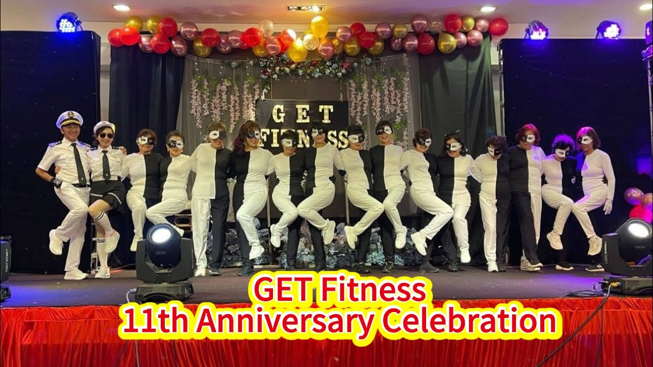 11th Anniversary Celebration 《康定情歌》《别忘记潇洒》《动情的姑娘》《洗衣歌》串烧健身操舞演示