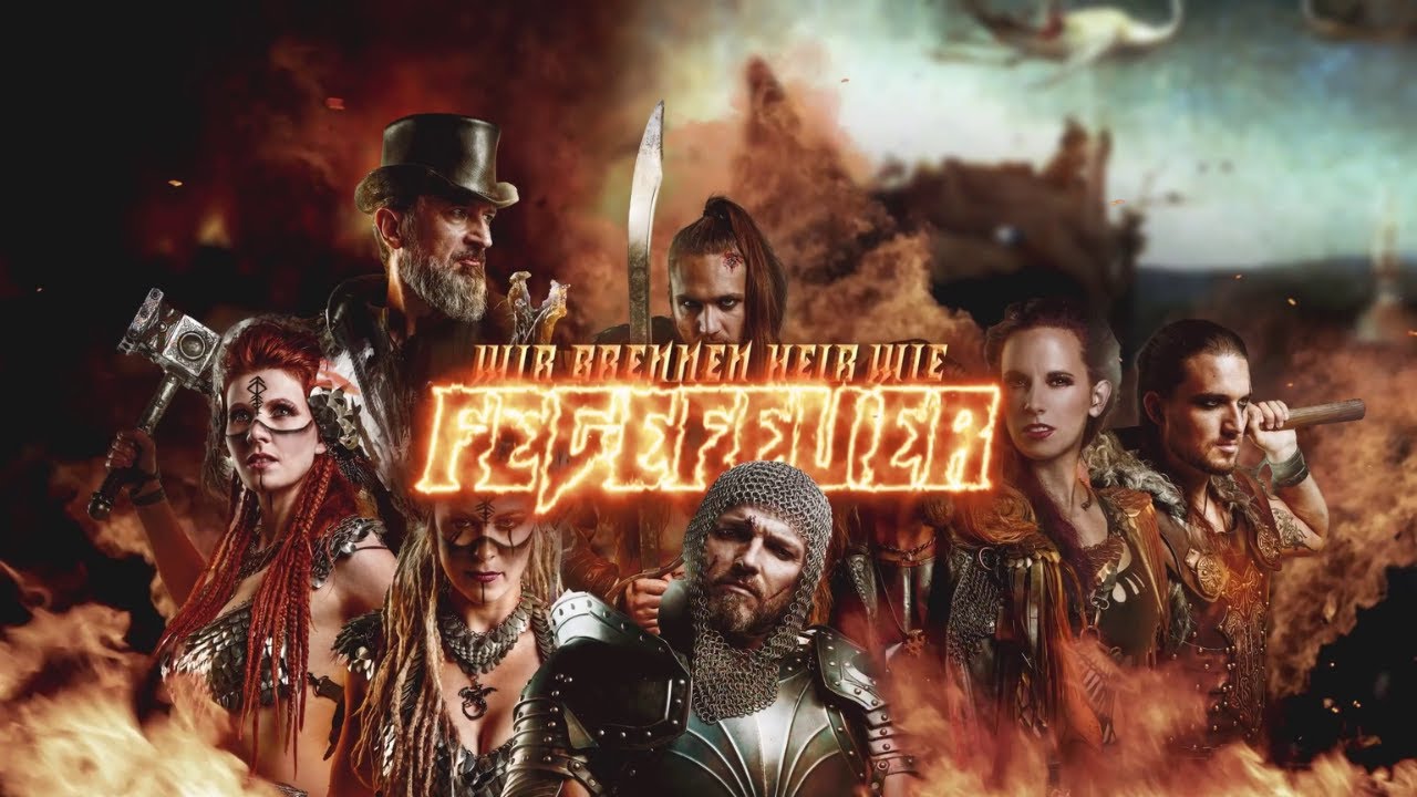 FEUERSCHWANZ - Fegefeuer (Official Lyric Video) | Napalm Records
