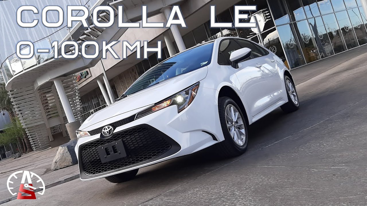 Toyota Corolla LE - Más ágil de lo que crees (0-100km/h)
