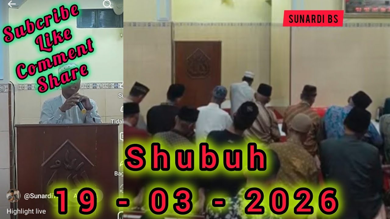 Sunardi Bs sedang live sekarang!