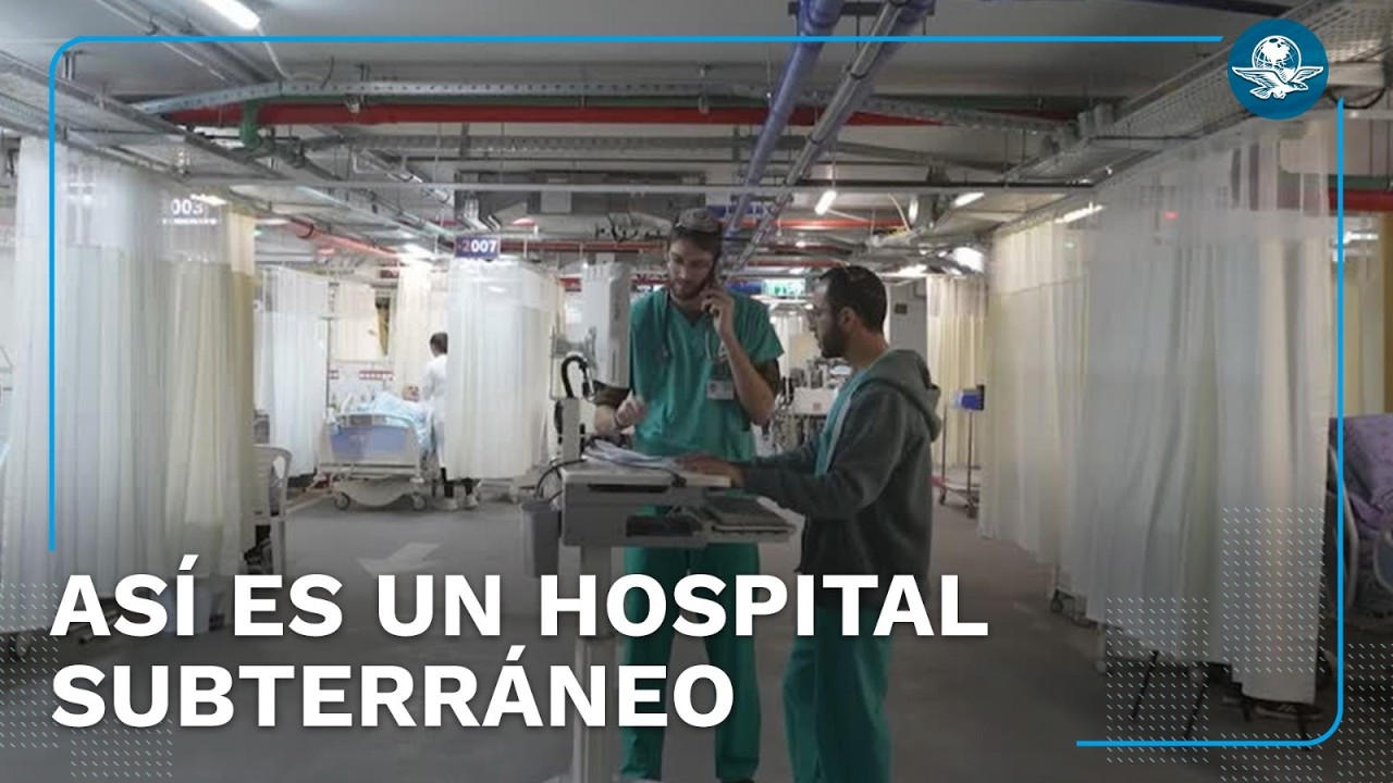 Hospital subterráneo en Jerusalén atiende pacientes durante ataques con misiles