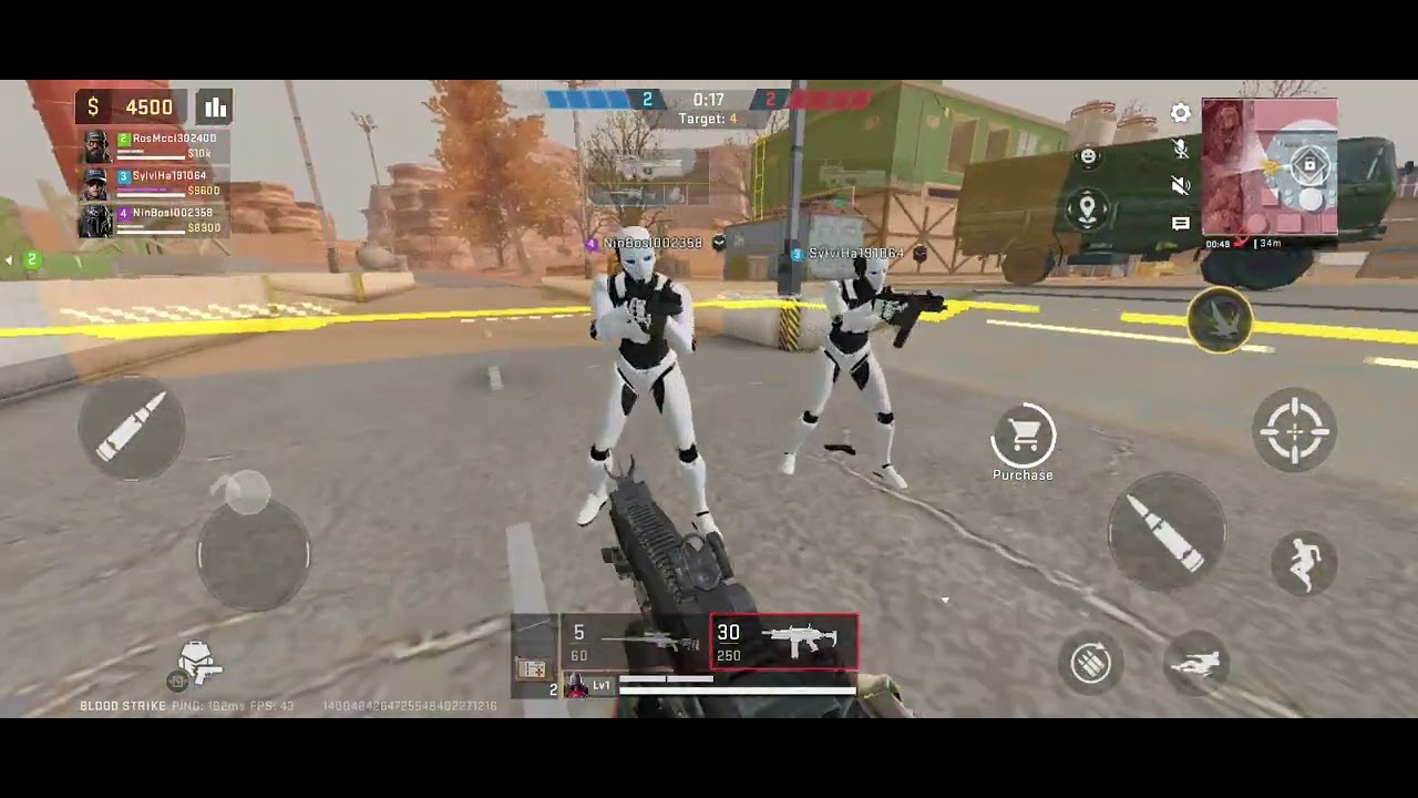 Today I am playing blood strike 