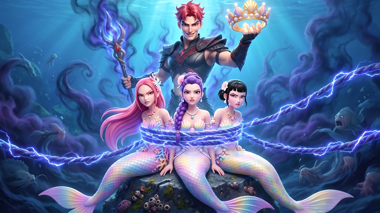 Kpop Music Demon Hunters Songs: CLOSER THAN WORDS (MV) | EVIL ABBY TRAPPED THE HUNTRIX MERMAID 🧜&zwj;♀️👑