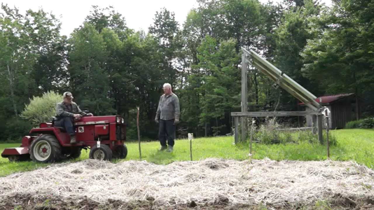 Wheel Horse 18 Auto (D-180) PTO clutch installation & rototilling