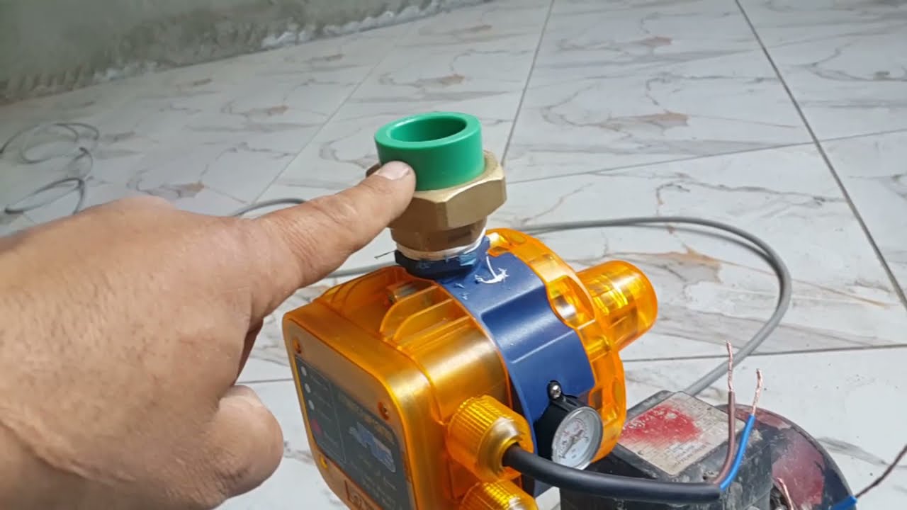 تركيب موتور واحد حصان مع فلوماك و شيك بالف بولى