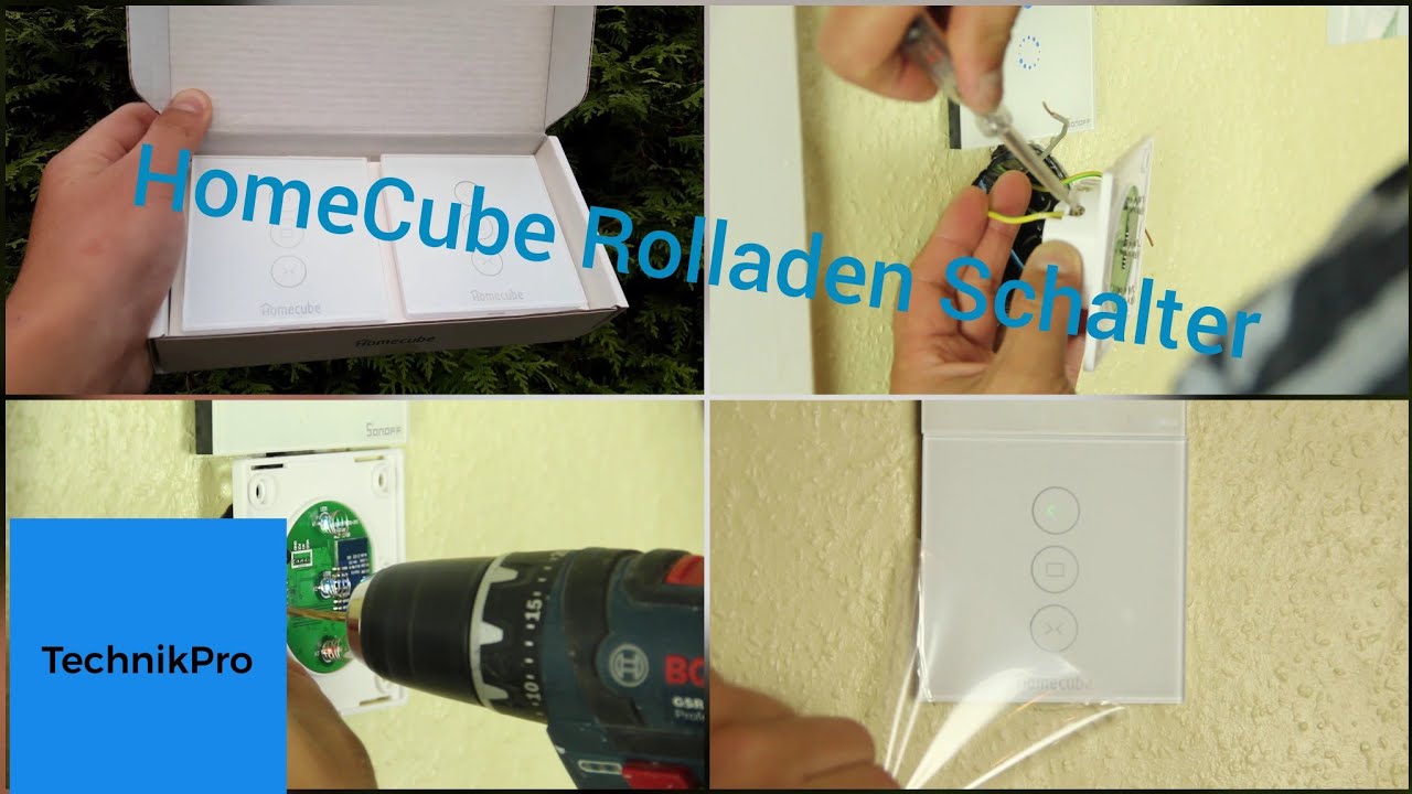 HomeCube Rolladen Schalter - Test