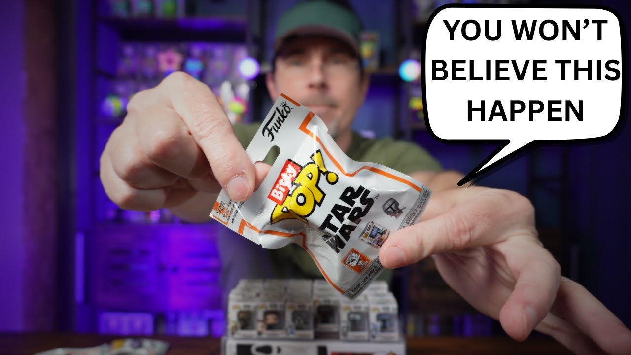 FUNKO Bitty Pop Star Wars Mandalorian - Opening 24 Mystery Blind Bags!!! You won't believe this.