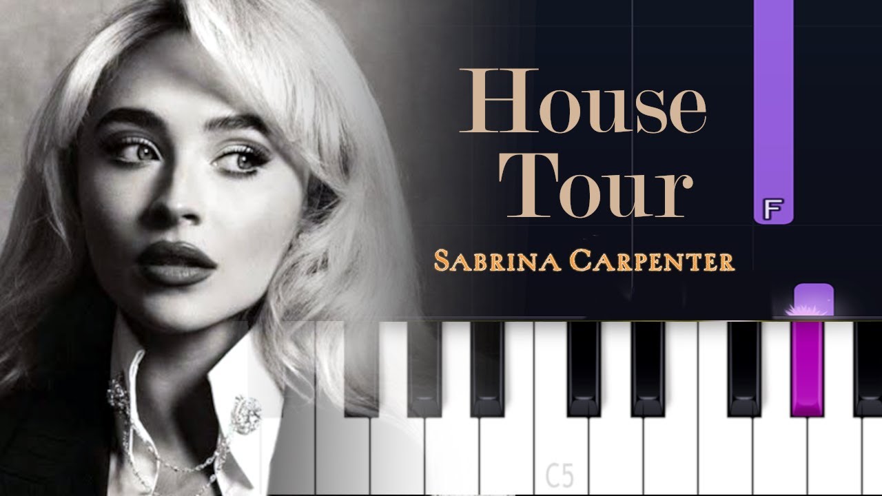 Sabrina Carpenter - House Tour | Piano Tutorial