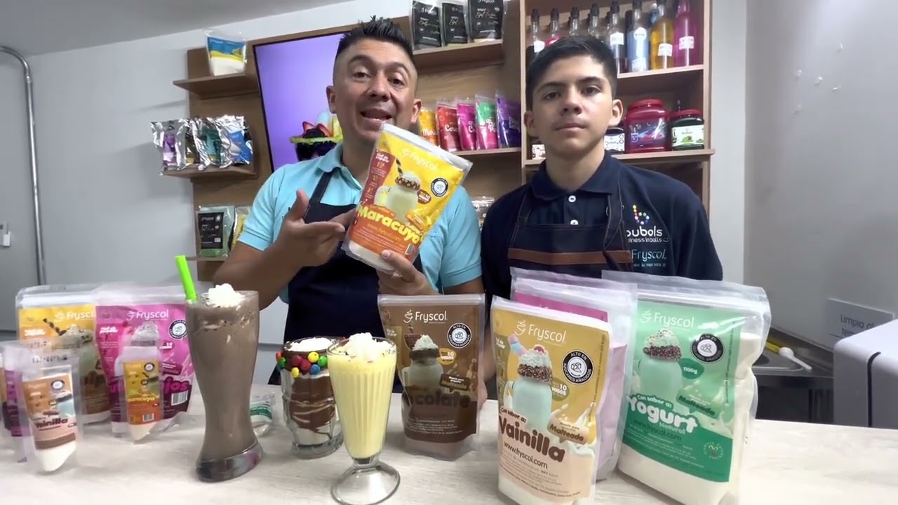 mezcla en polvo para preparar malteadas en 90 segundos