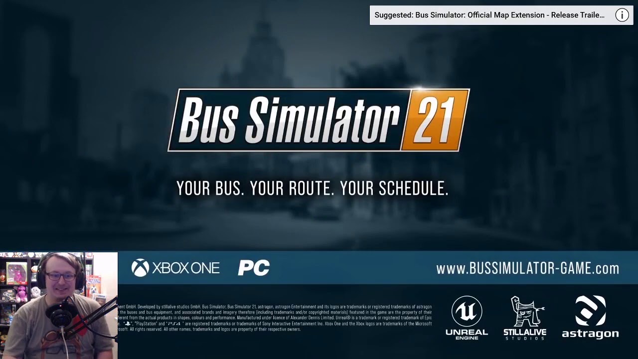 Bus Simulator 21 LIVE REACTION - Week In Review, Episode 134