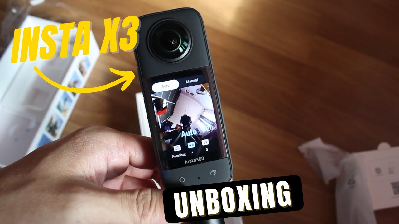 Unboxing Insta360 X3 | 2022  @LuueeJanice