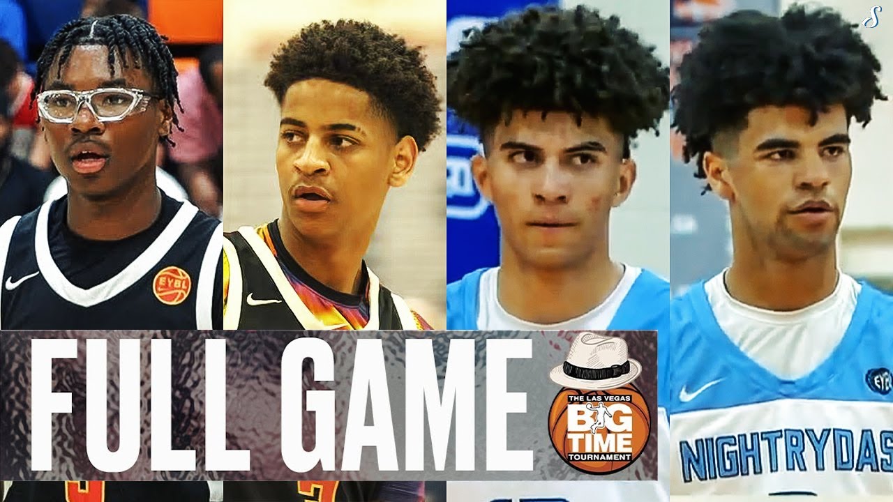 Bryce James & Kiyan Anthony (SFG) vs. Cameron & Cayden Boozer (Nightrydas) | LV Big Time | Full Game