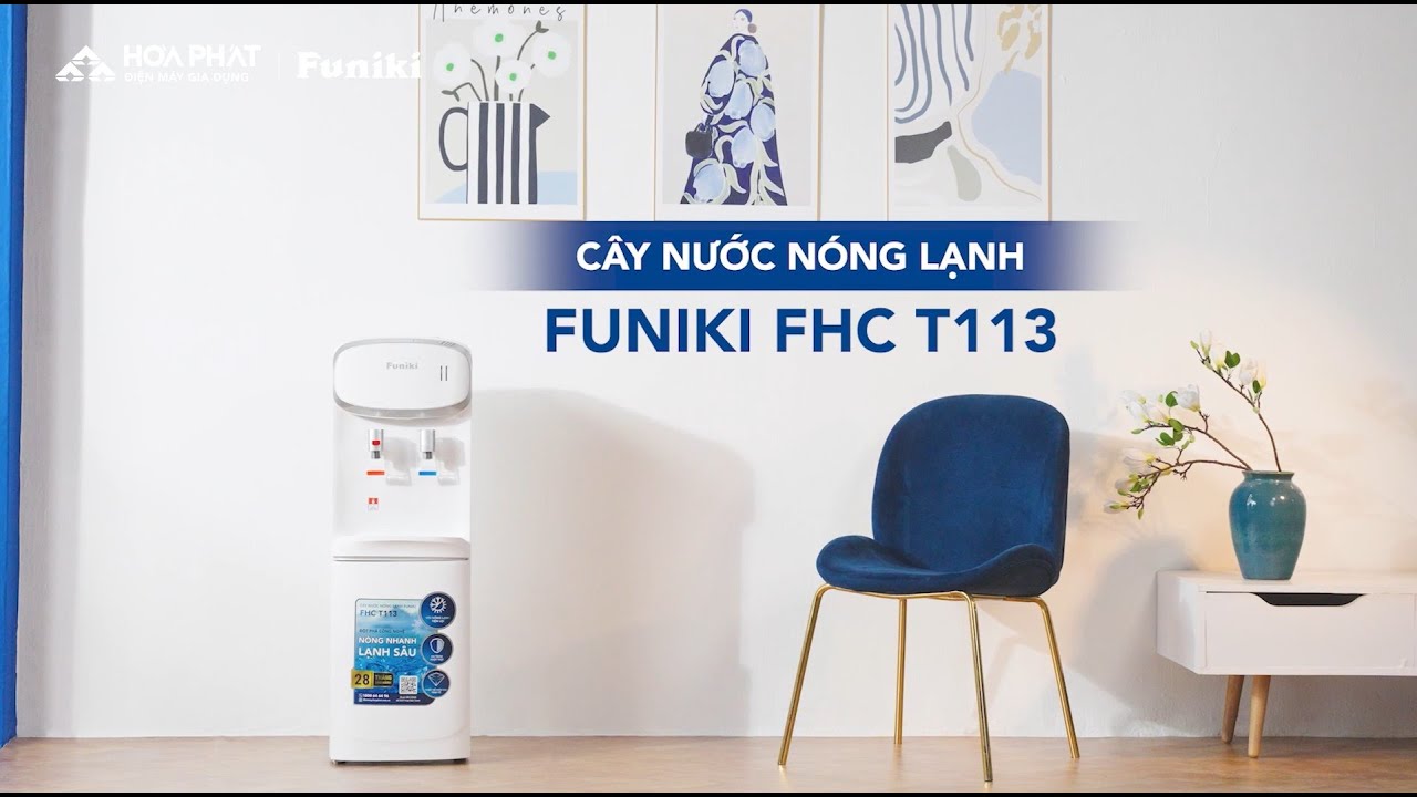 Cây Nước Nóng Lạnh Úp Bình Funiki FHC T113 - Nóng Lạnh Sẵn Sàng, Tết Thêm “AN NHÀN”