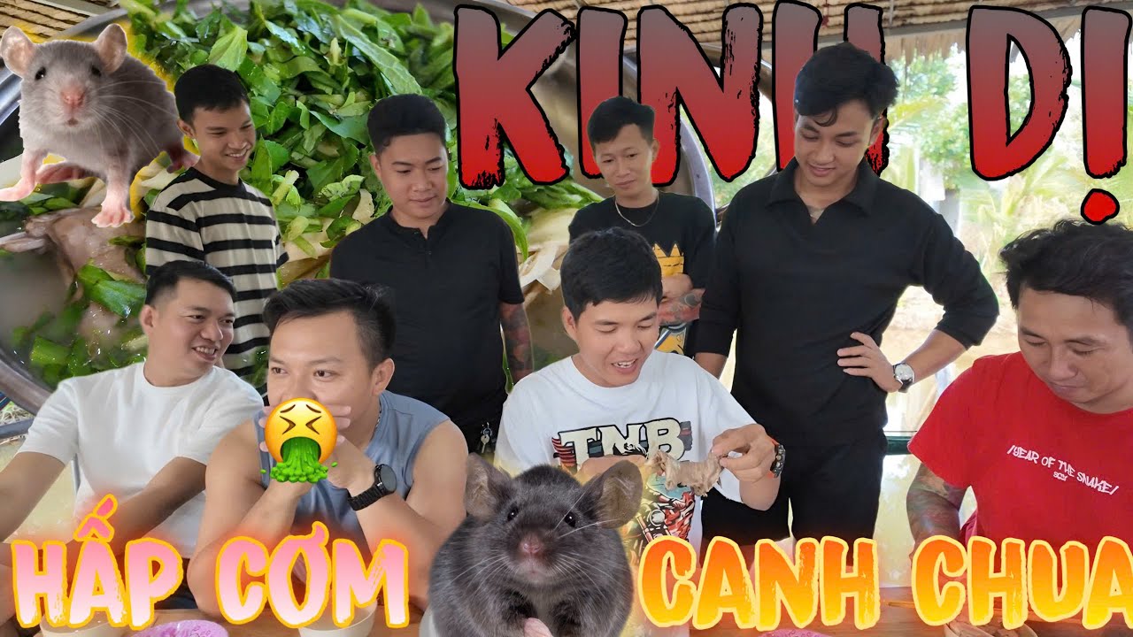 Độc Lạ Với Món Ăn Cơm Hấp Và Canh Chua Chuột Ăn Nó Sẽ Ra Sao!! | Thanh Nhã TV