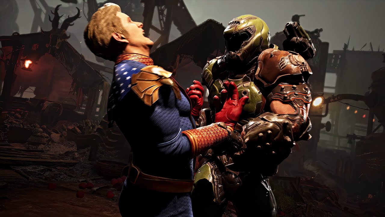 [MK1] Doom Slayer против Homelander's Seven But Accurate