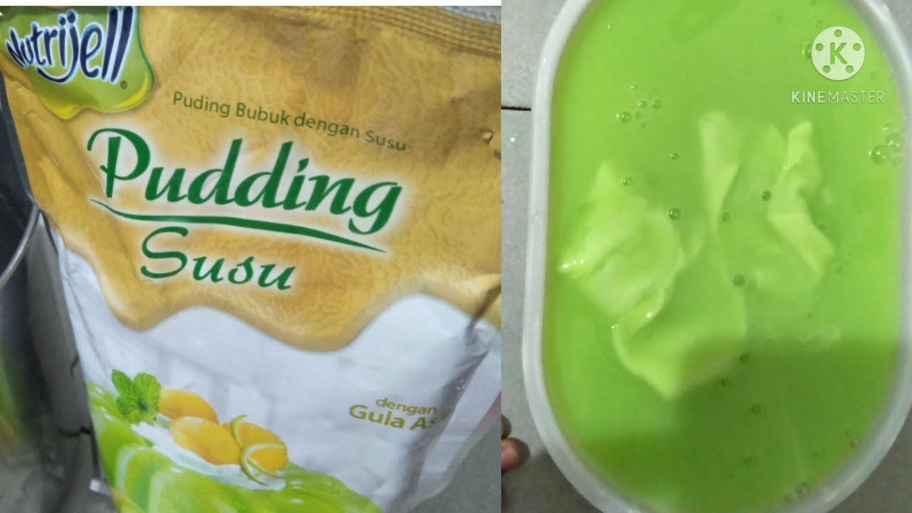 Puding susu nutrijel rasa melon|| untuk berbuka puasa||cara membuat puding susu nutrijel rasa melom