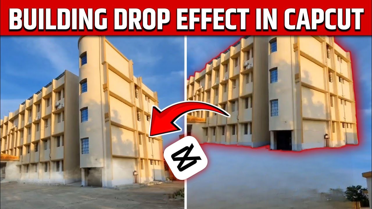 Building Drop Effect | Trending Capcut Building Drop Effect | Capcut Tutorial | MR Krishna Dasji