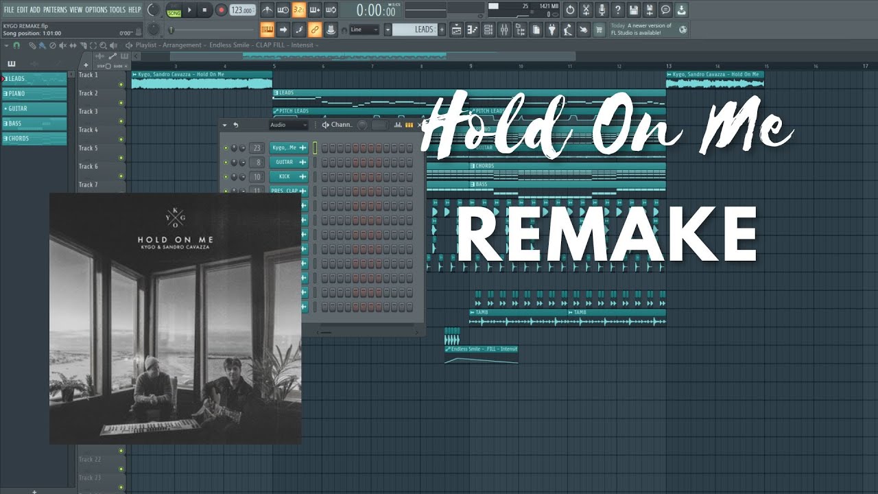 How To Make Music Like Kygo In Fl Studio | Hold On Me Remake w/ Sando Cavazza | Free Flp