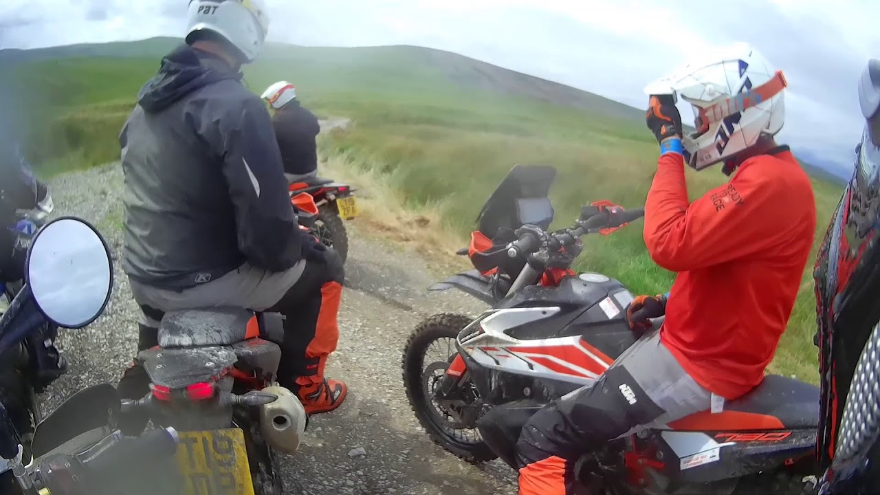 Rally Raid BMW G 310 GS quick ride in Wales