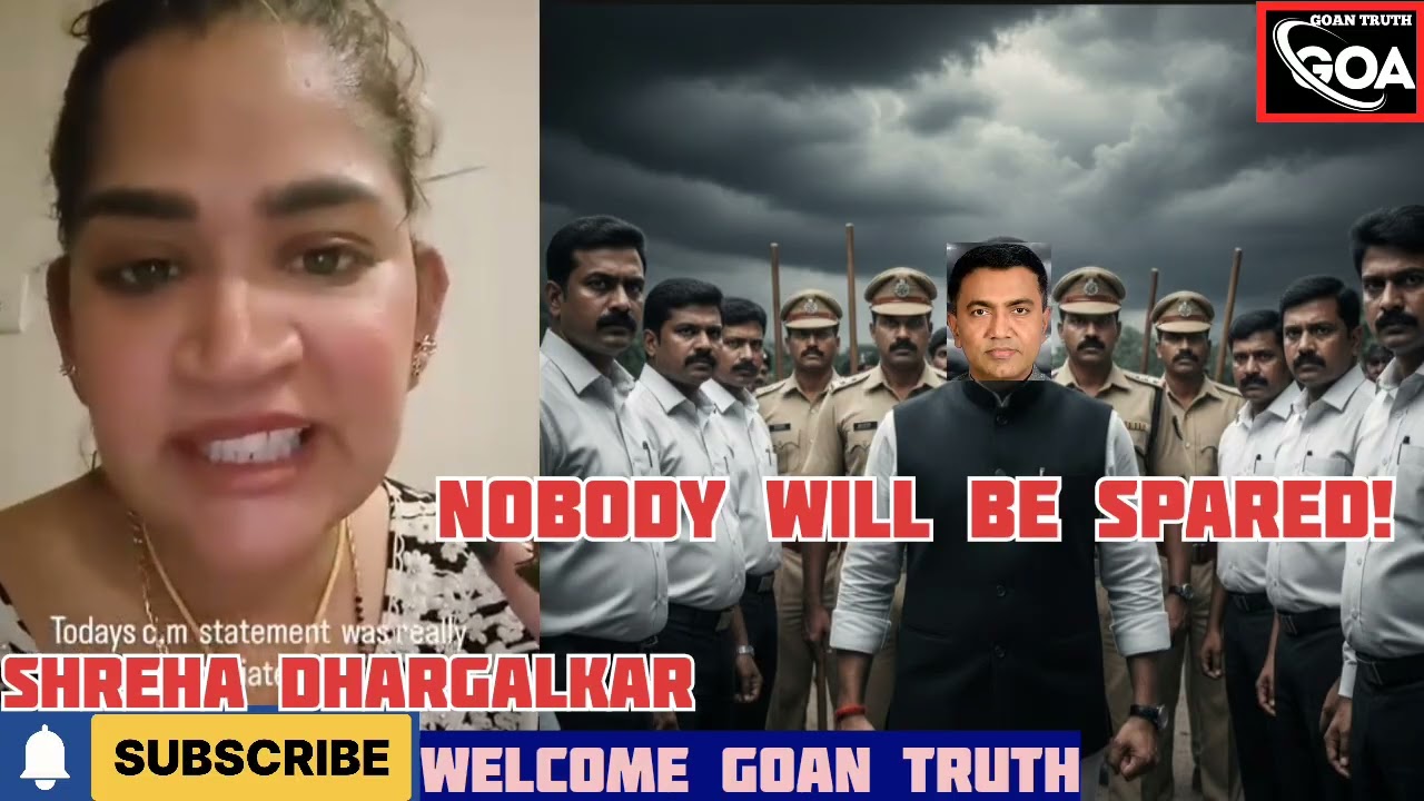 Shreha Dhargalkar Supports CM Pramod Sawant’s Firm Action on Abuse Targeting Vishwajit Rane.