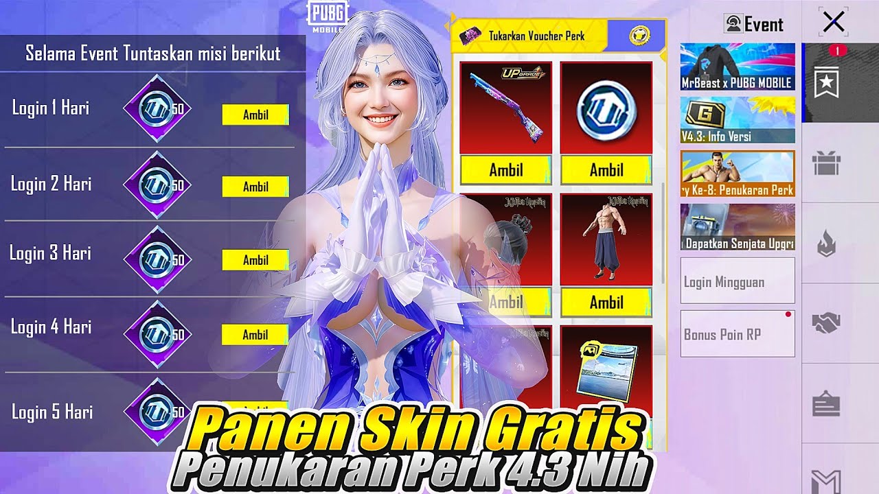 MANTAP PANEN KOIN HOKY GRATIS & CARA DPT SKIN SHOTGUN DI PENUKARAN PERK UPDATE 4.3. NIH LANGSUNG GAS