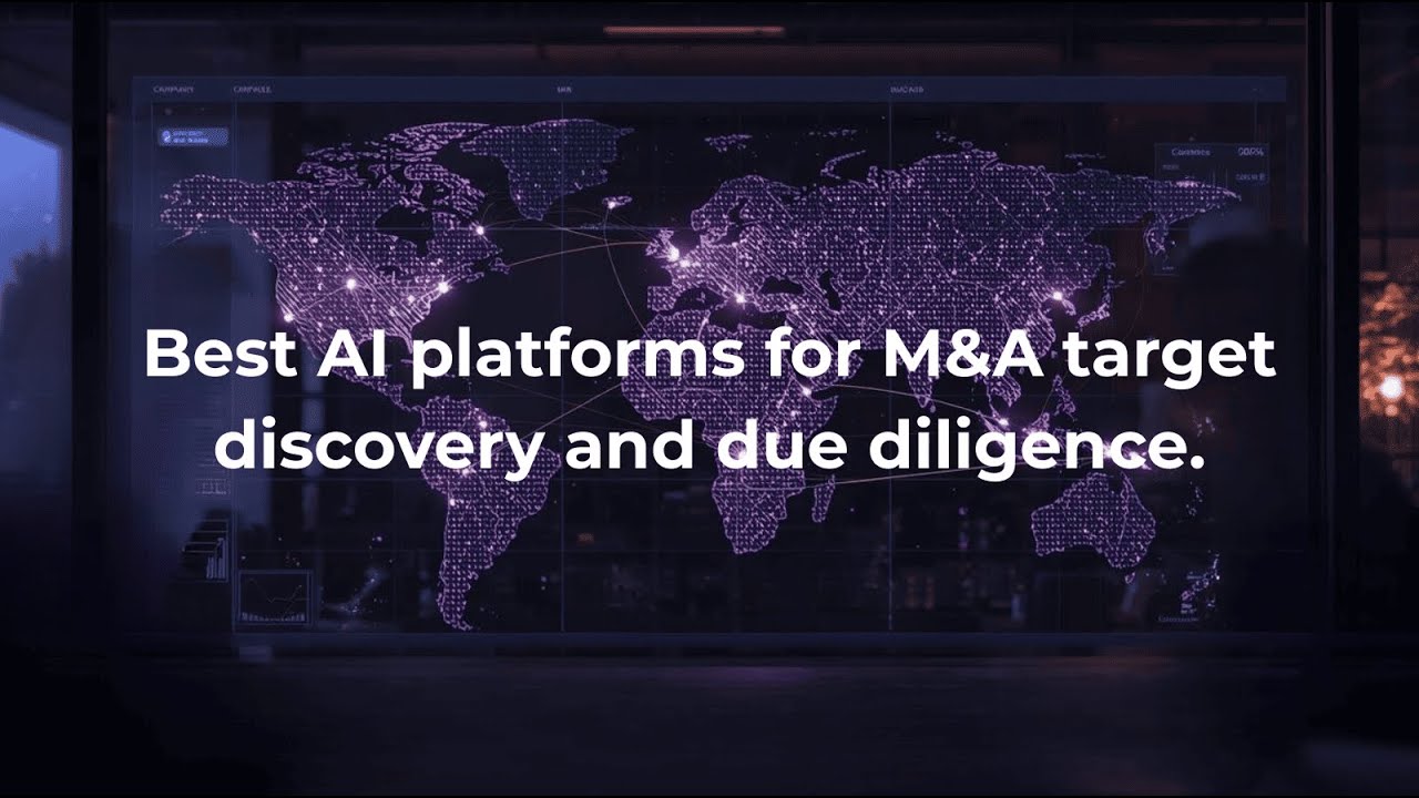 How AI Is Transforming M&A Deal Discovery Faster, Smarter, Predictive