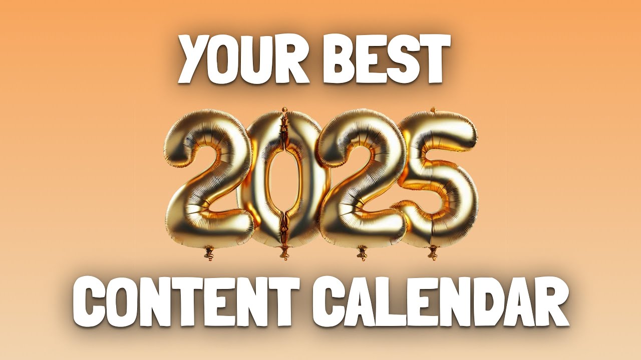 How to Plan Your 2025 Content Calendar (+ free ideas / list with examples)