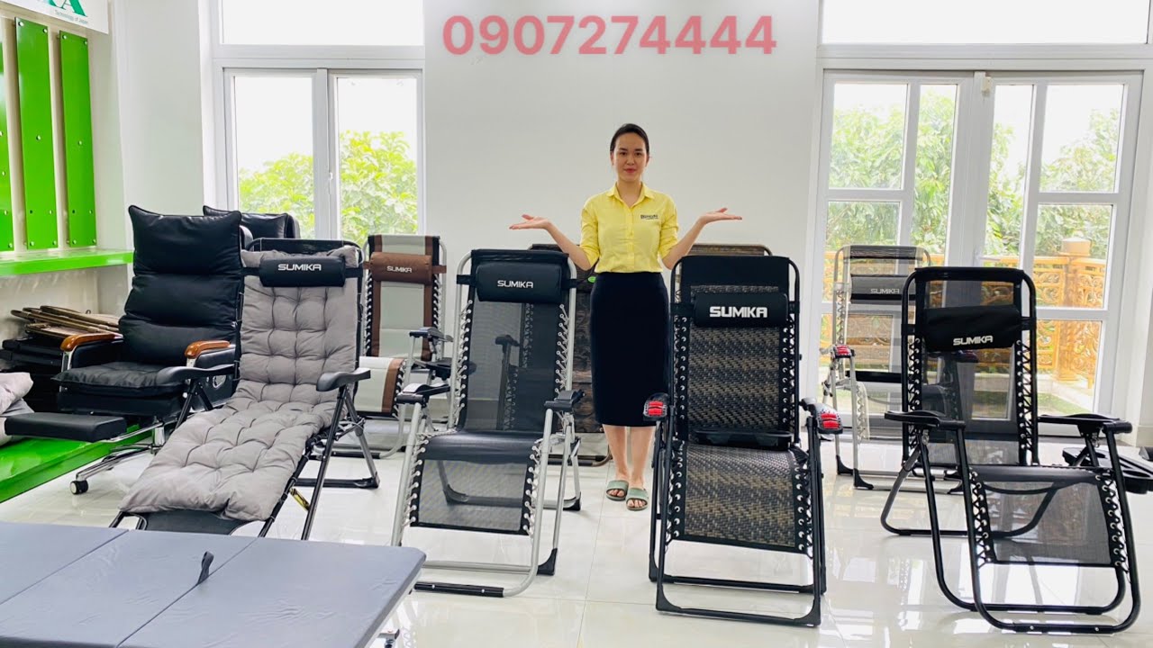 Full giới thiệu Ghế xếp thư giãn Sumika 2023 - Hotline 0907274444