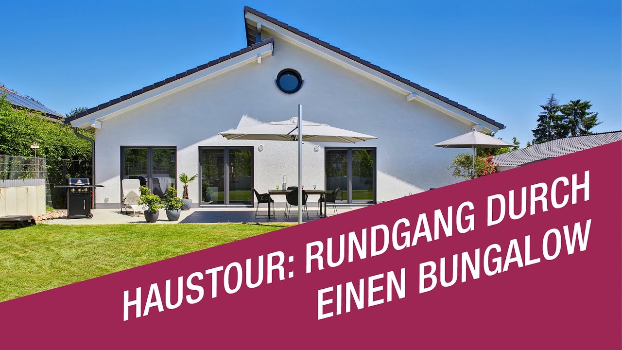 Haustour: Moderner Bungalow mit über 140 m² Wohnfläche | Bungalow bauen