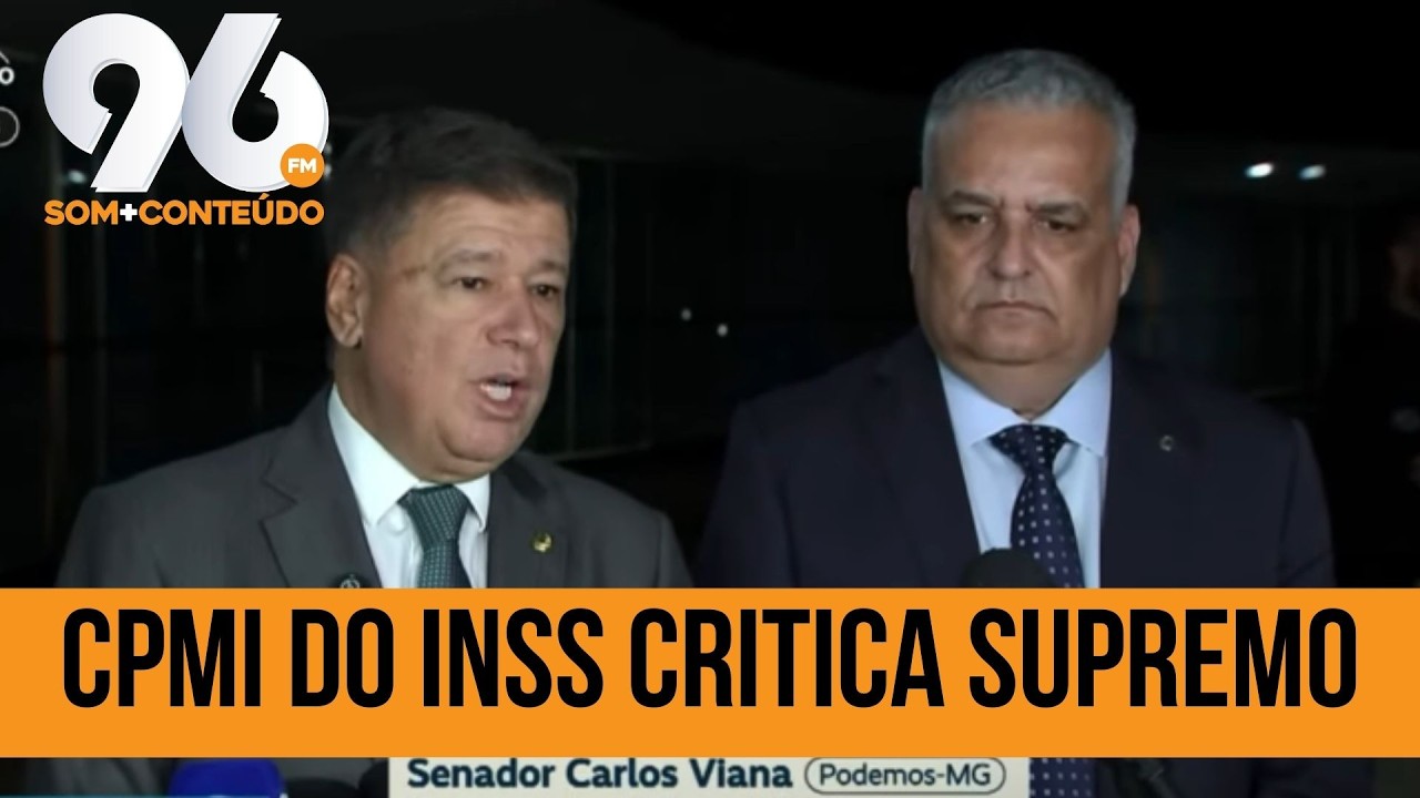 CARLOS VIANA DÁ ENTREVISTA DURA CONTRA POSTURA DO STF 