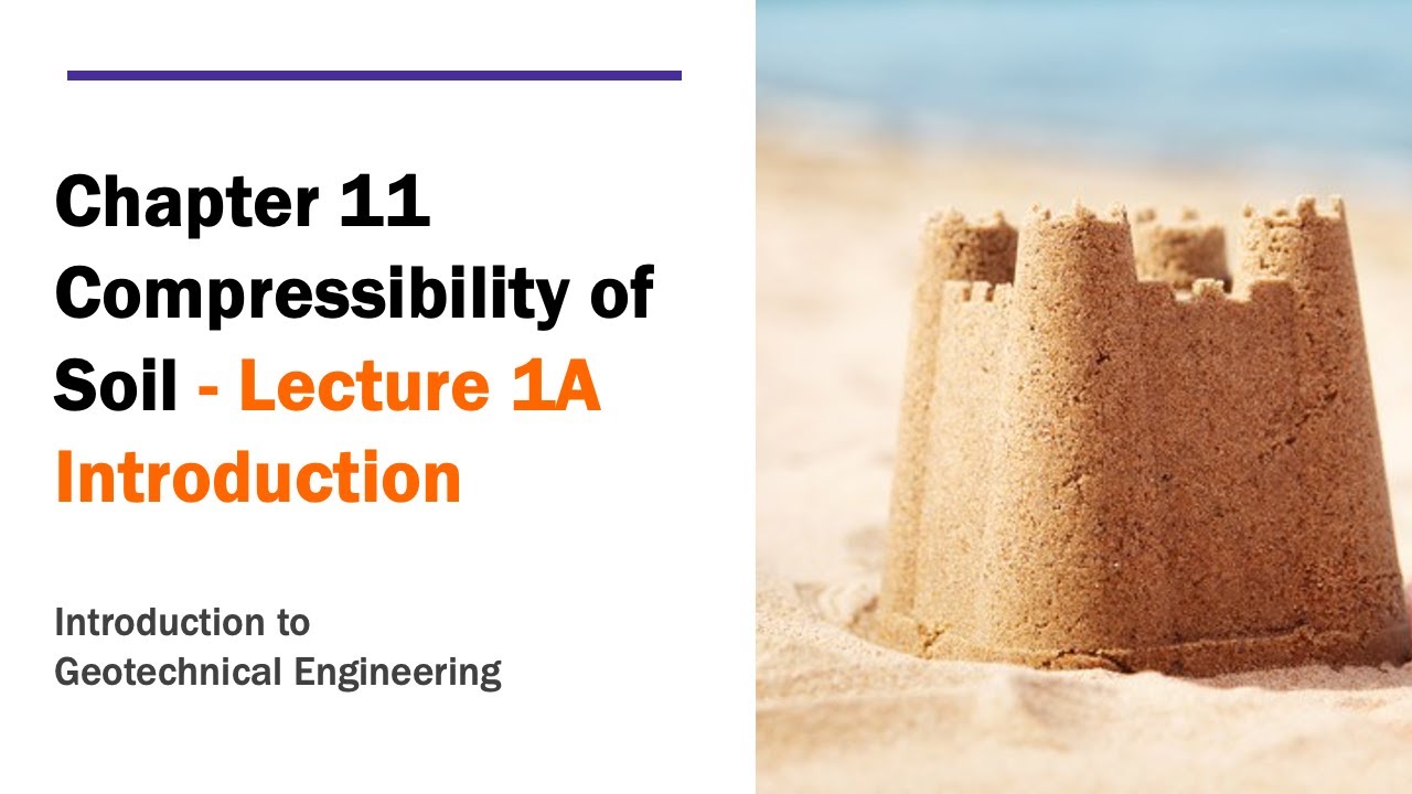 Chapter 11 Compressibility of Soil - Lecture 1A: Introduction