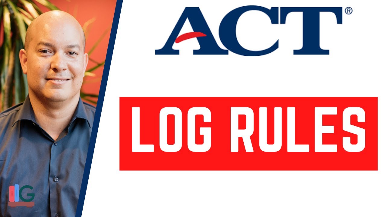 ACT Math Formulas 2020- Log Rules &ndash; SAT Prep