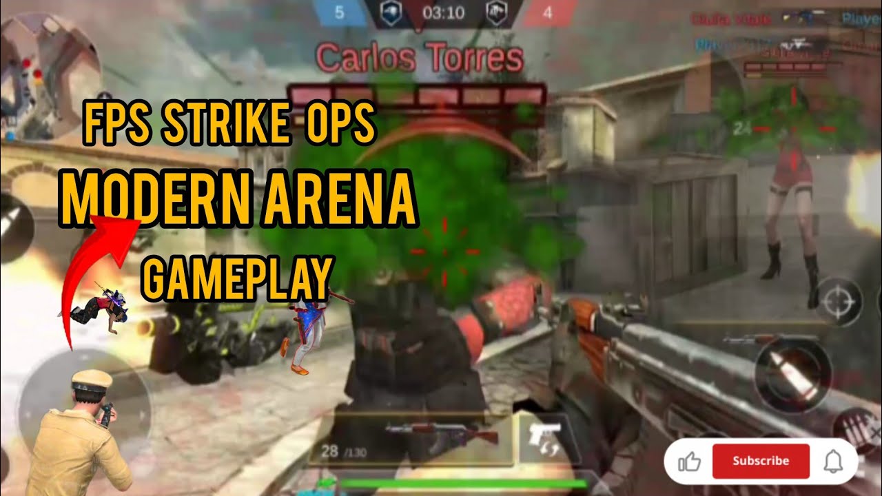 Fps  Strike ops modern arena new gameplay....