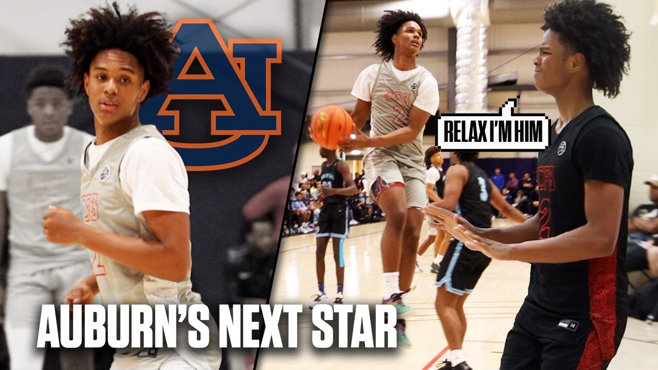 Aden Holloway Is A WALKING BUCKET!! Auburn's Next Star PG Full EYBL Highlights w/ Team CP3