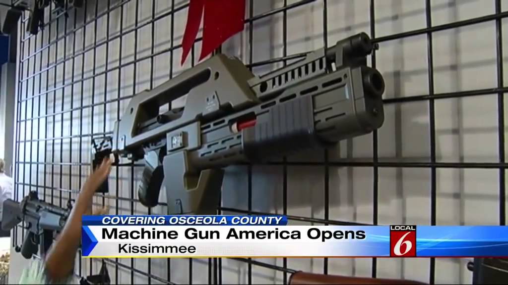 Machine Gun America opens in Kissimmee: Orlando's Channel 6