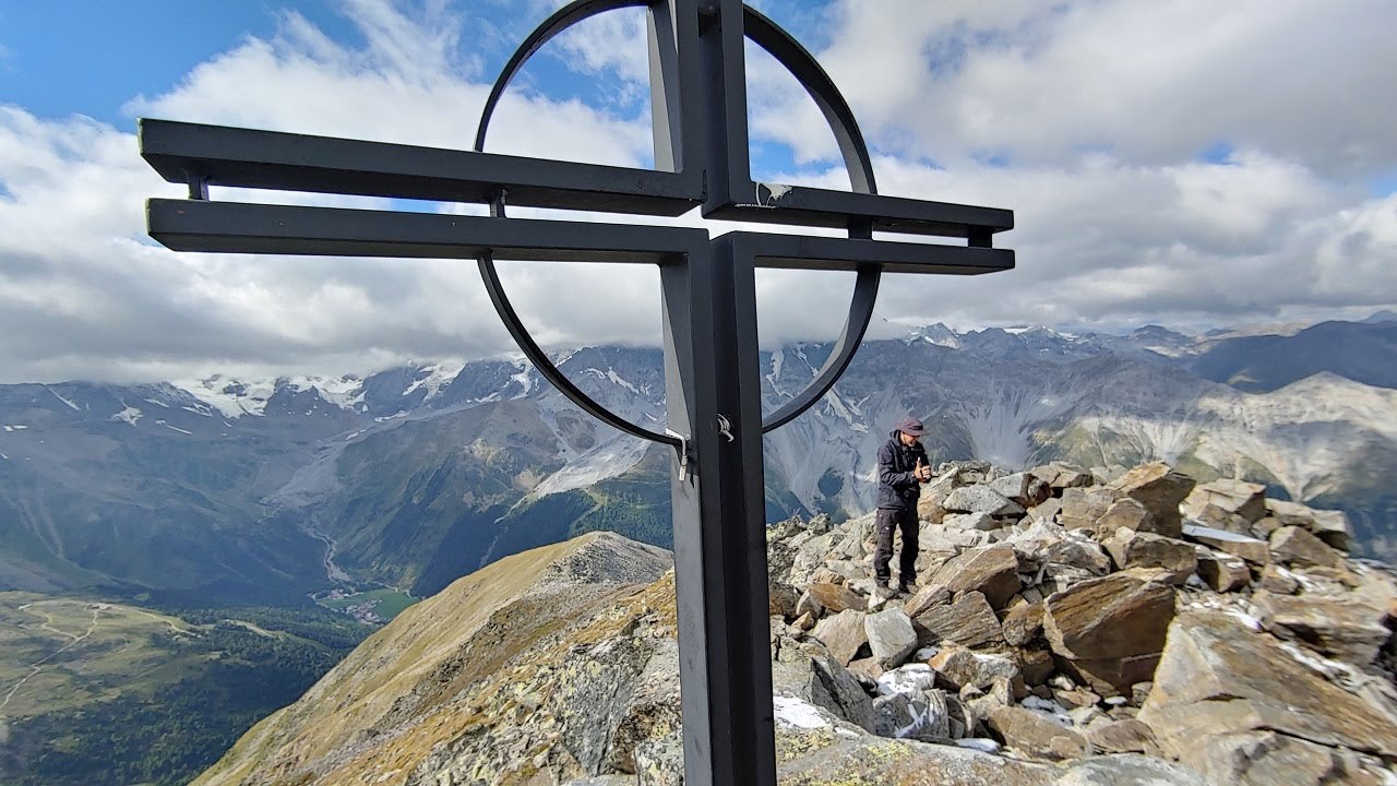 Hüttentour Ortler-Alpen August 2021 - Tag 6 von der Düsseldorfer Hütte nach Sulden