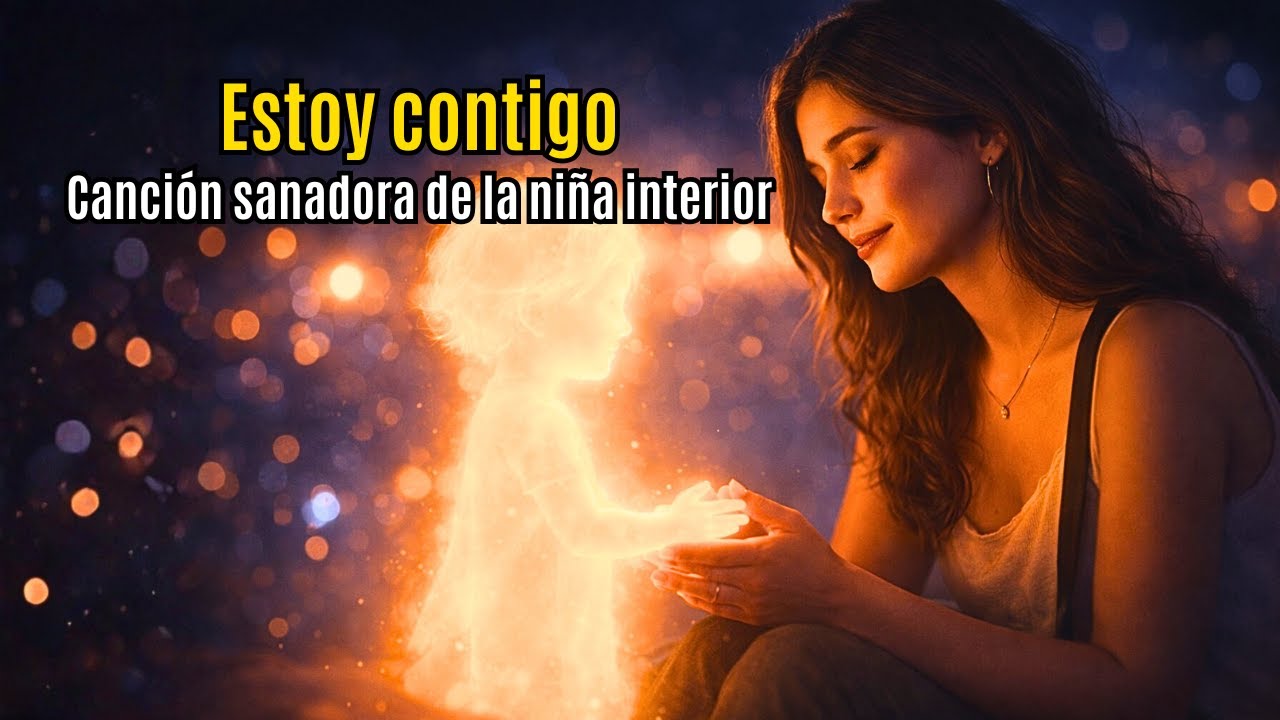 Estoy Contigo - 432 Hz 🌙 Canción Sanadora para tu Niña Interior | Amor, Seguridad y Paz Interior