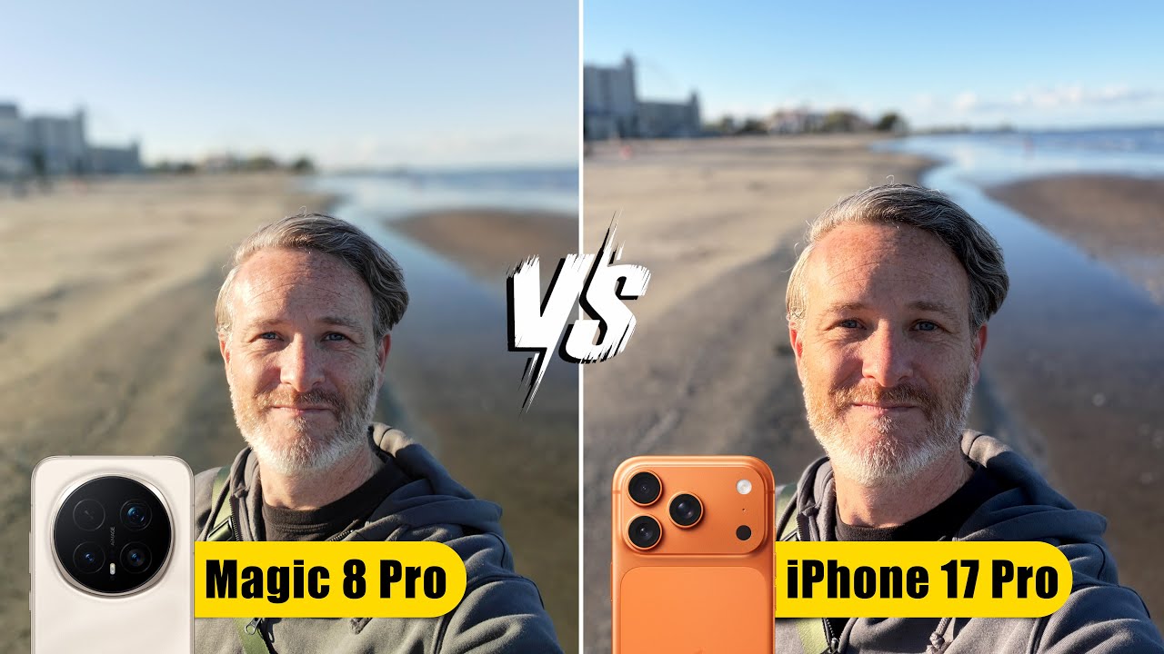 Сравнение камер Honor Magic 8 Pro и iPhone 17 Pro