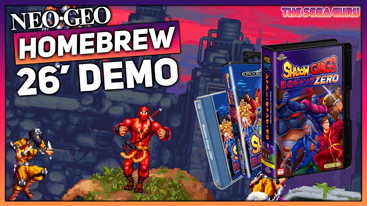 NOWOŚĆ! Shadow Gangs Zero na Neo Geo, Mega Drive, Dreamcast &ndash; AKTUALIZACJA 2026, ROZGRYWKA DEMO