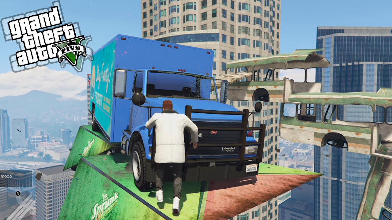 GTA 5 | LAS PLATAFORMAS QUE SE HUNDEN!! DEATHRUN - GTA V GAMEPLAY | XxStratusxX