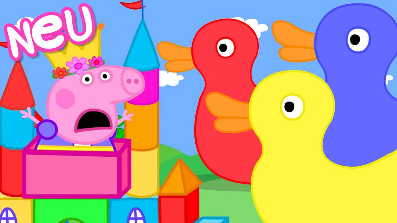 Peppa-Wutz-Geschichten | Riesige Enten in Miniland | Videos für Kinder