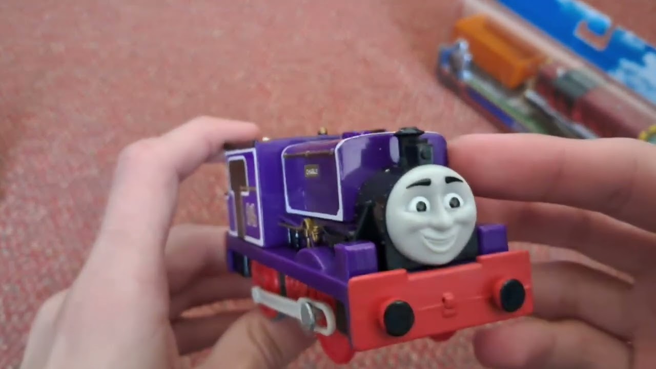 Unboxing Trackmaster Fisher Price Charlie, Scruff The Scruncher, Toby, Salty, and Victor