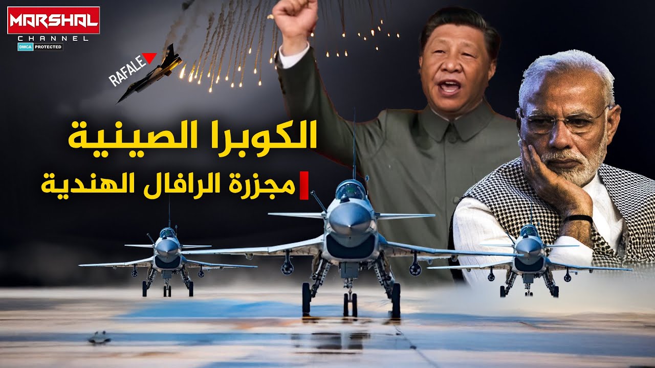 الكوبرا الصينية..كمائن باكستانية تُسقط الرافال الهندية الإسرائيلية| J-10